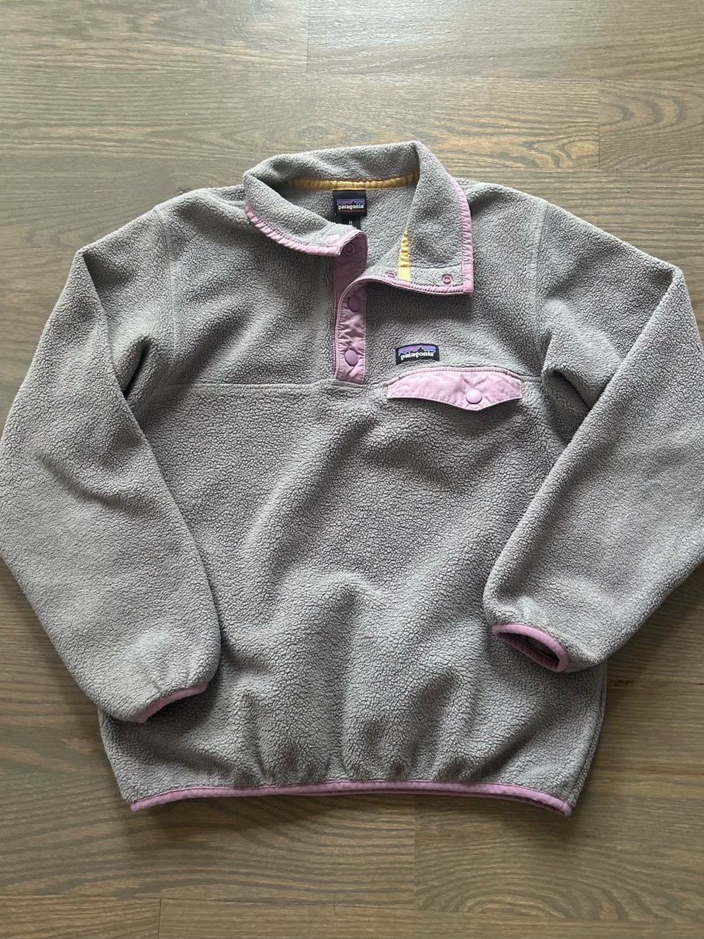 Pantagonia Girls Fleece Pullover size 10